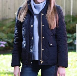 NWT JCrew quilted jacket